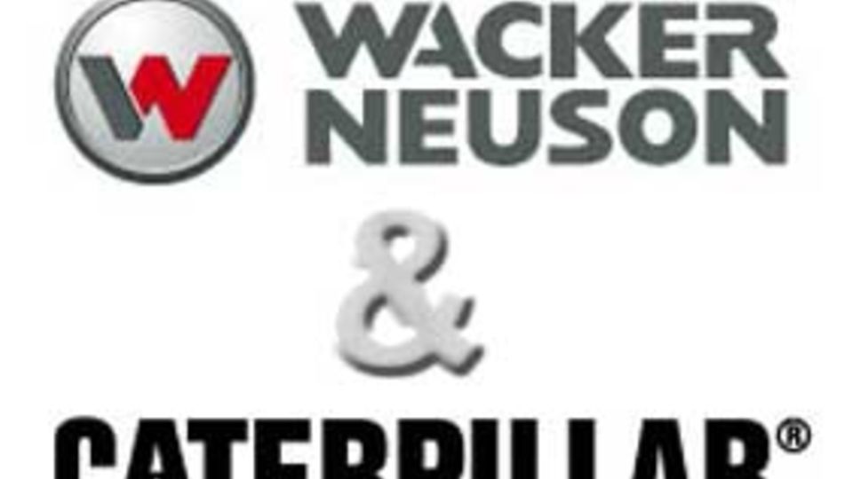 Wacker Neuson und Caterpillar