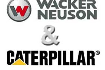 Wacker Neuson und Caterpillar