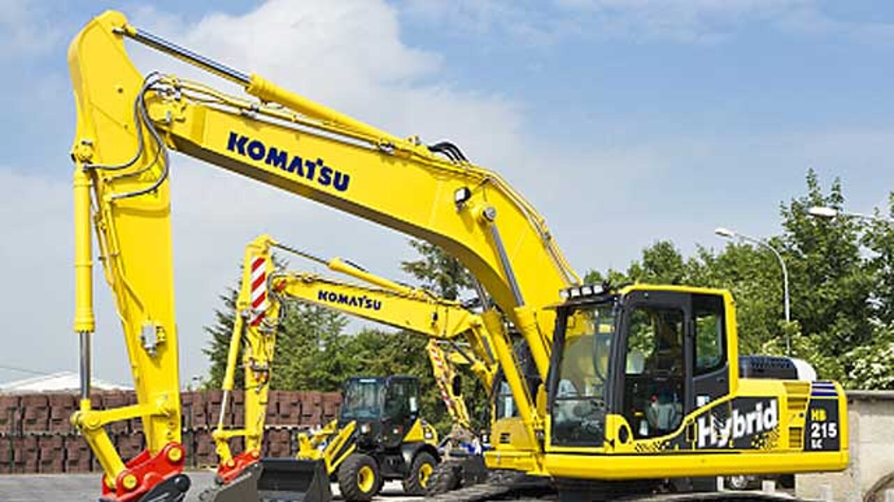 Komatsu Bagger