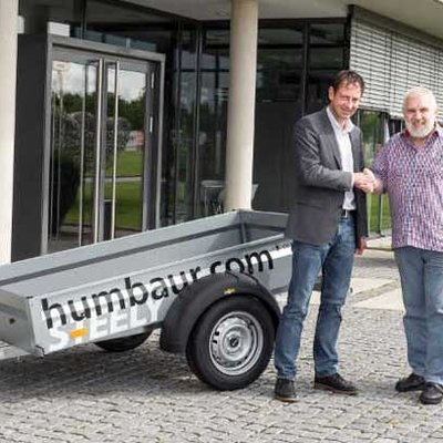 Übergabe bauma Gewinn