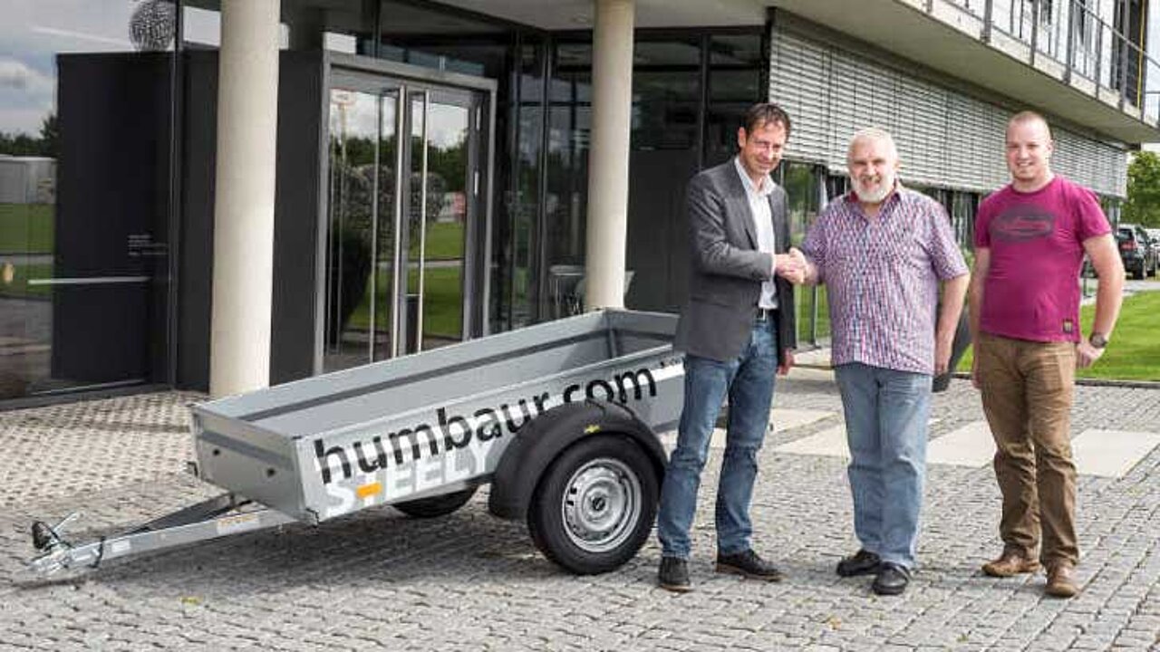 Übergabe bauma Gewinn