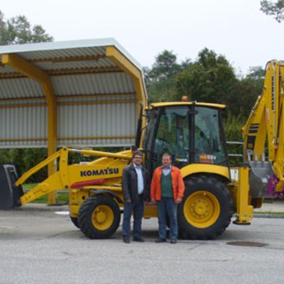 Karl Kernstock und Kurt Sluga