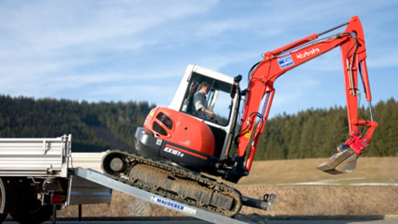 Auffahrrampen für Schwerfahrzeuge