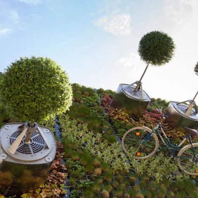 Vertikaler Garten