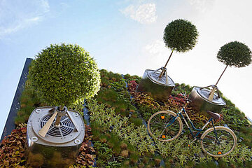 Vertikaler Garten