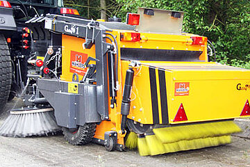 Profi-Kehrmaschine DIE WESPE