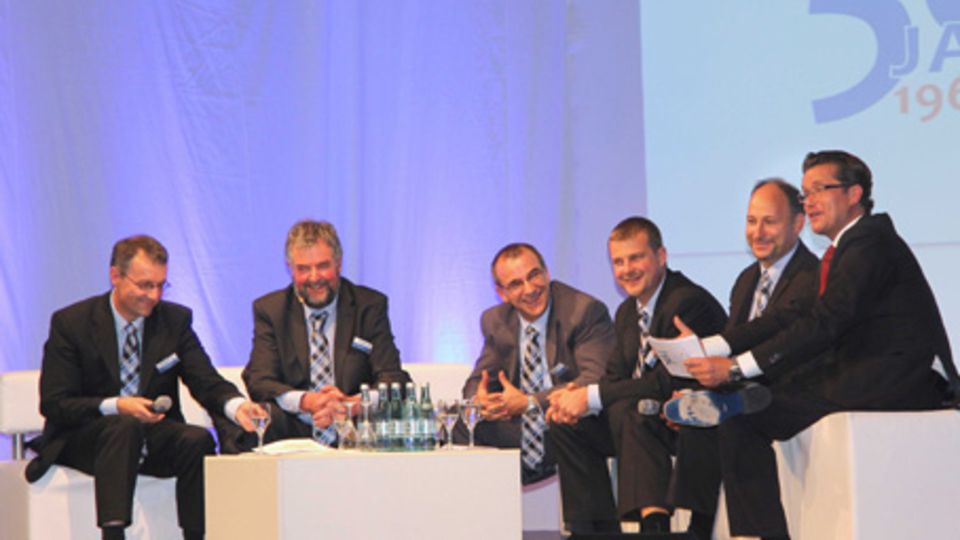 Talkrunde auf dem Sofa