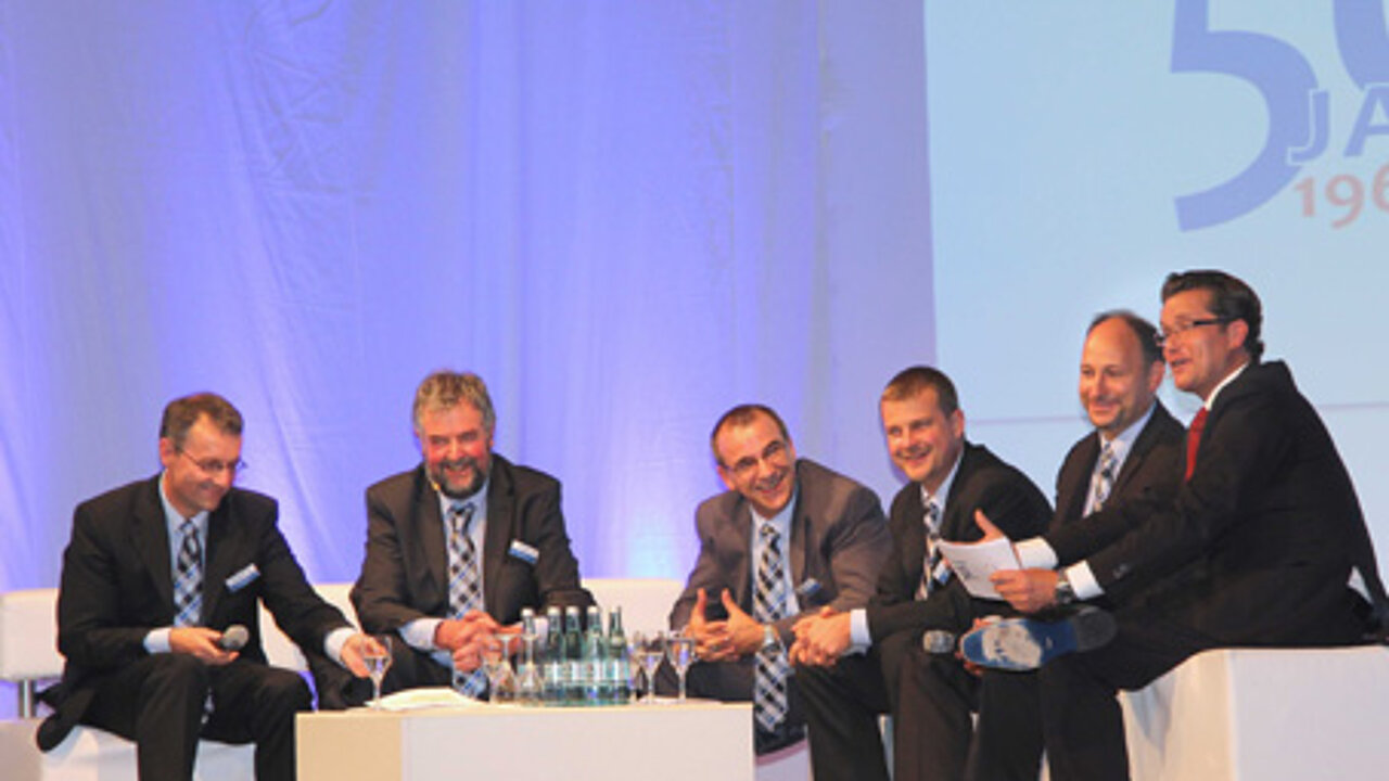 Talkrunde auf dem Sofa