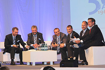 Talkrunde auf dem Sofa
