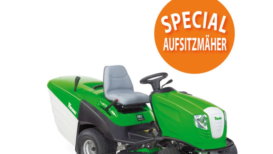 Aufsitzmäher