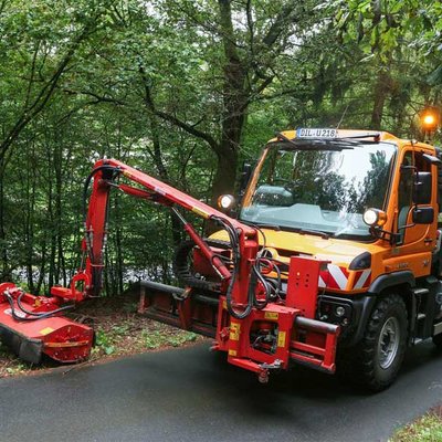 Unimog das Mulchgerät