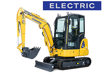 Komatsu Minibagger PC26E-6 Elektrisch