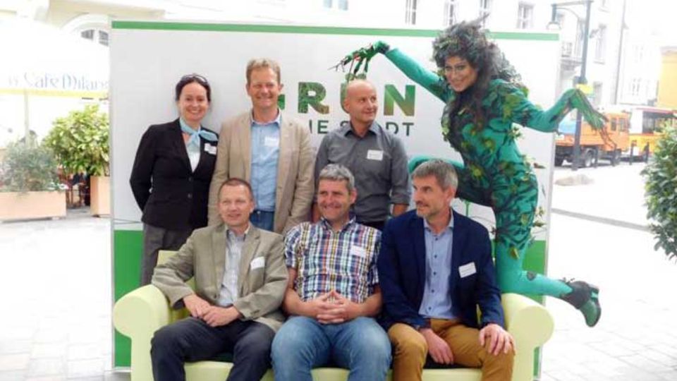 Grün in die Stadt