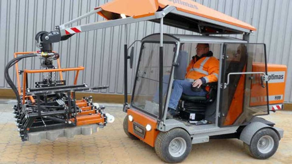 Optimas Verlegemaschine
