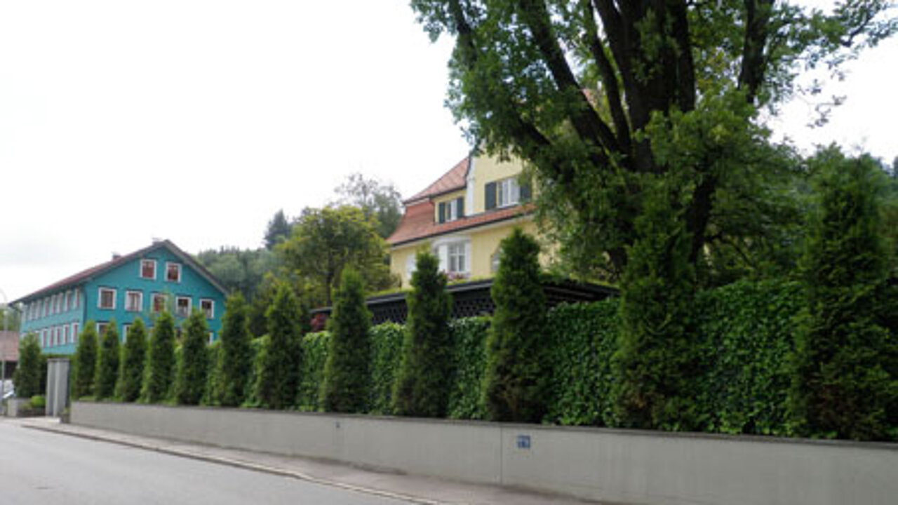 grüne Lärmschutzwände