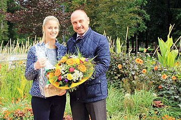 Andreas Bee und Anna Carina Kloidt