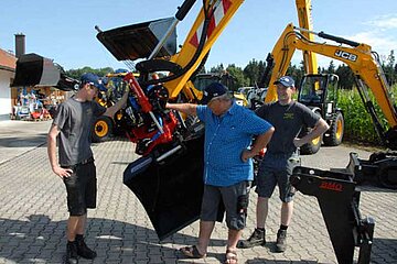 Hydradig mit Rototilt