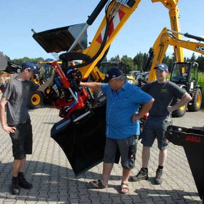 Hydradig mit Rototilt