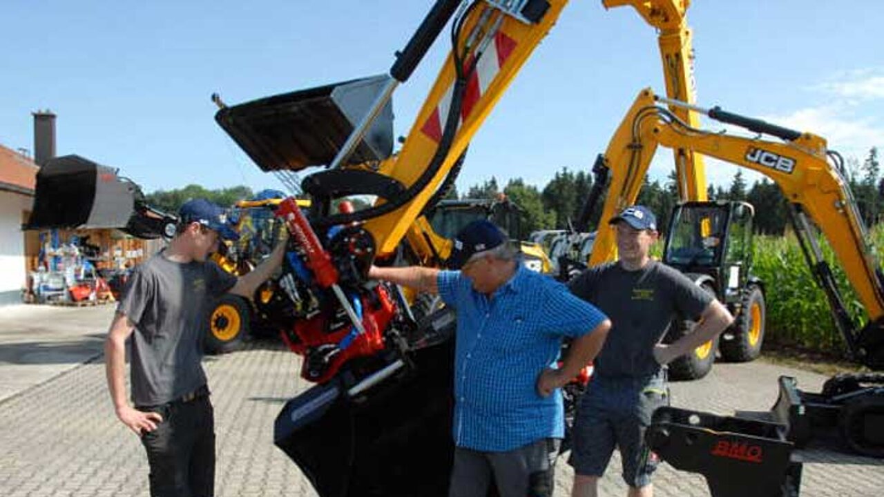 Hydradig mit Rototilt