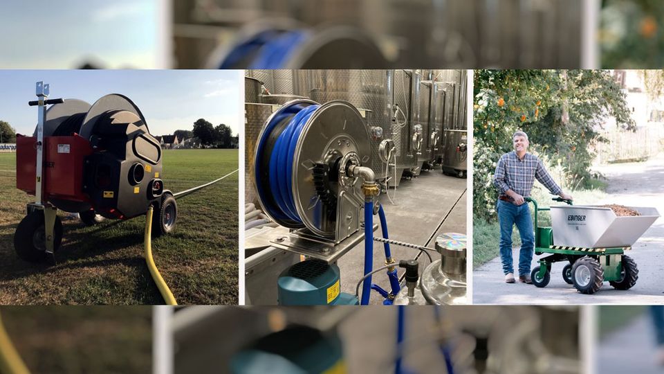 Akku-Fahrzeugen und Spritzentechnik