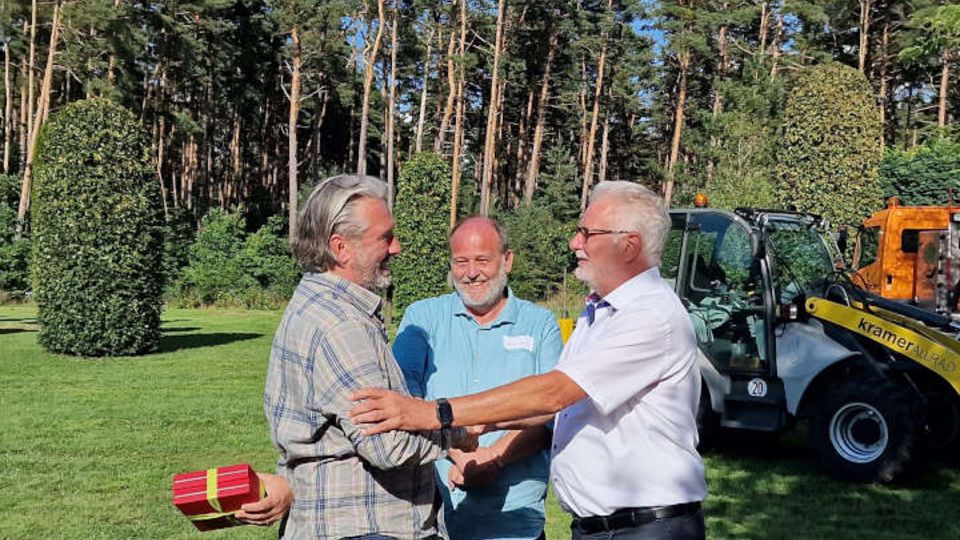 Hans Rhiem, Sönke Scheel und Christian Draeger
