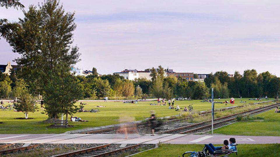 Park am Gleisdreieck in Berlin