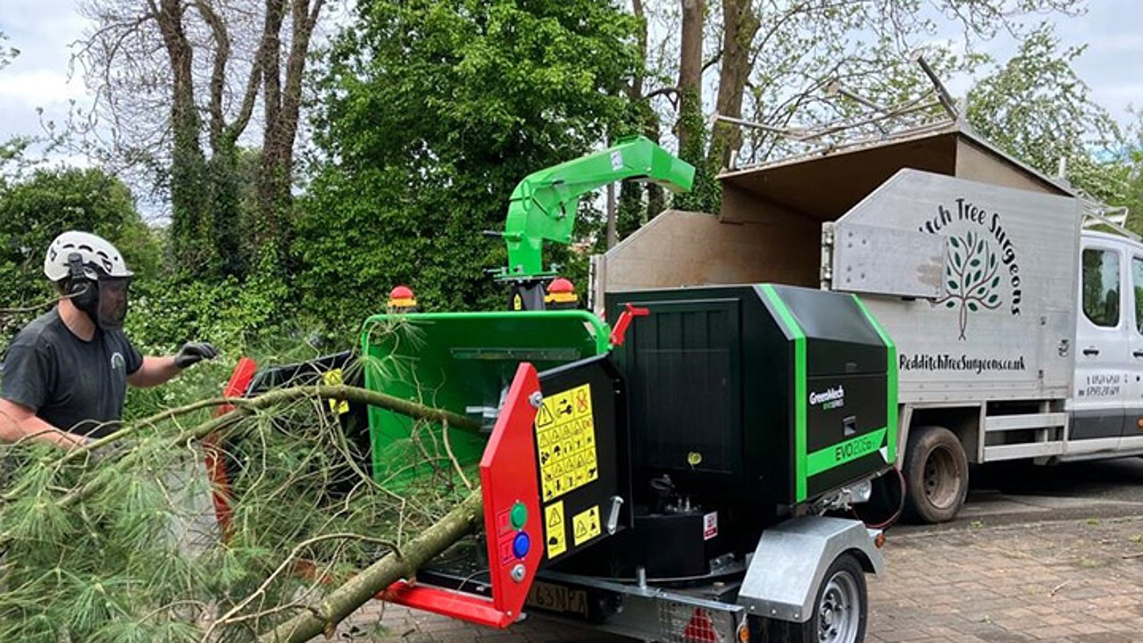 GreenMech Häcksler