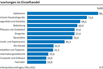 Grafik Preiserwartung Einzelhandel