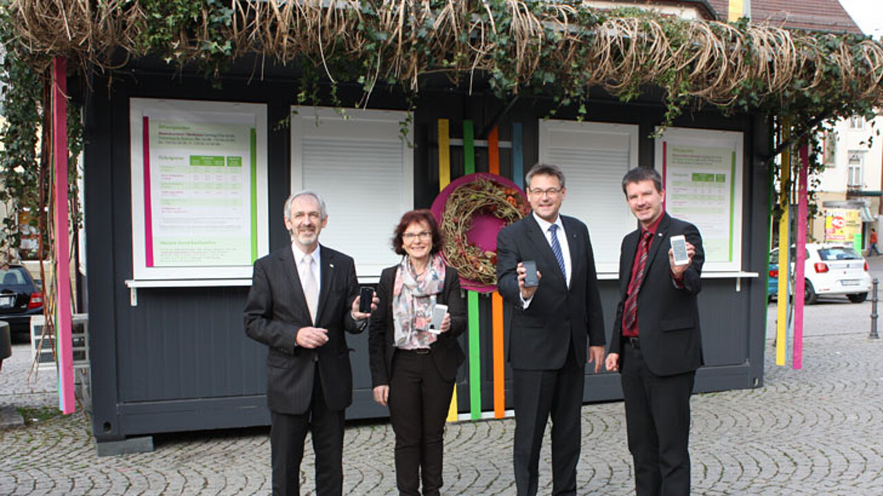 WLAN auf dem Marktplatz