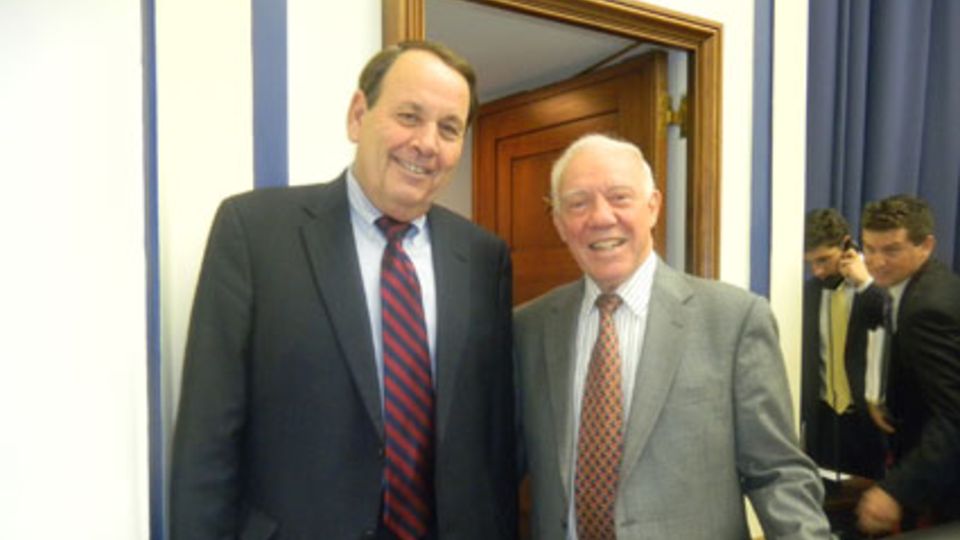 Jim McCullogh und Jim Oberstar