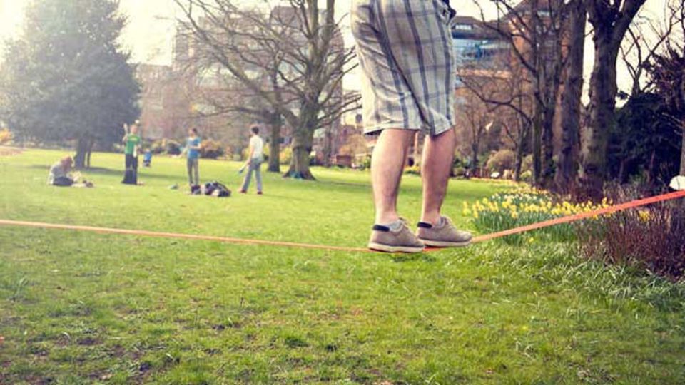 Spiele im Park