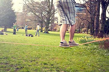 Spiele im Park
