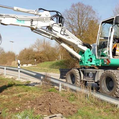 Takeuchi Mobilbagger