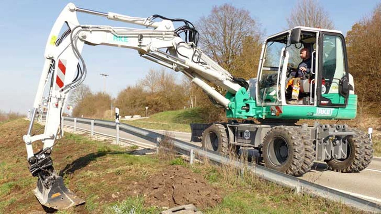 Takeuchi Mobilbagger