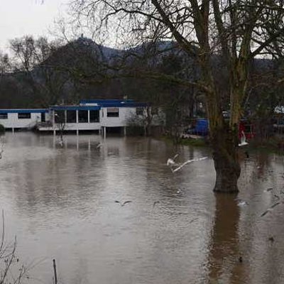 Hochwassersituation in Bad Honnef
