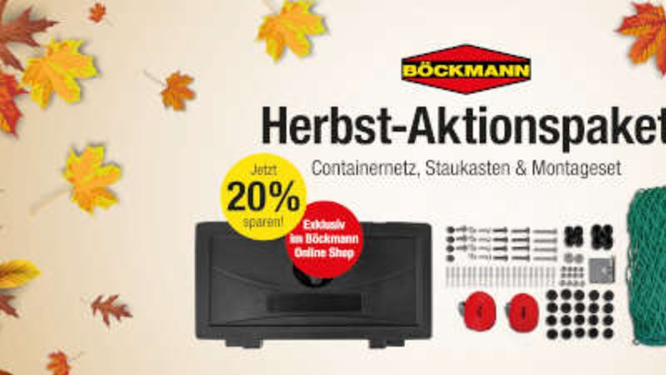 Aktionspaket für PKW-Anhänger
