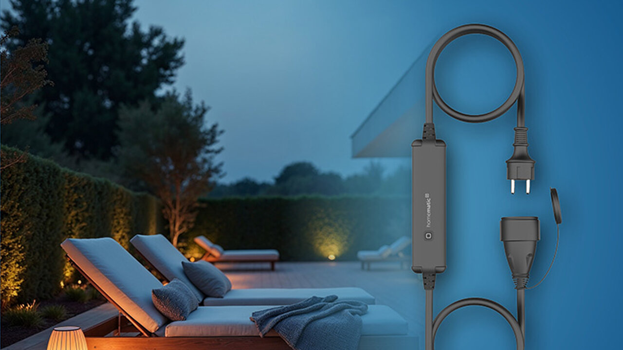 Homematic IP Schalt-Mess-Kabel – außen
