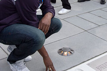 Usain Bolt Betonplatte
