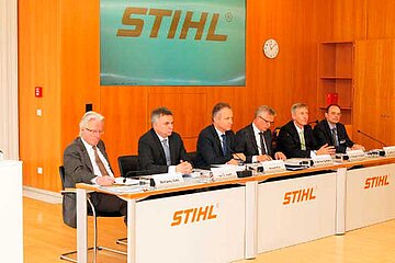 STIHL Bilanz-Pressekonferenz