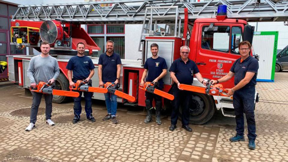 Husqvarna-Feuerwehr Ahrweiler