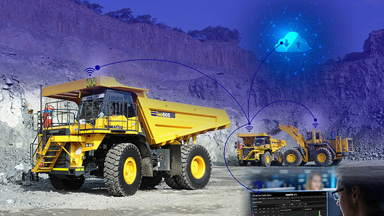 Komatsu Flottenmanagement