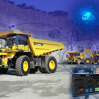 Komatsu Flottenmanagement