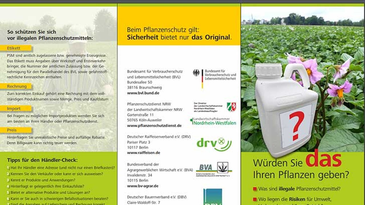 Pflanzenschutzmittel ohne Zulassung