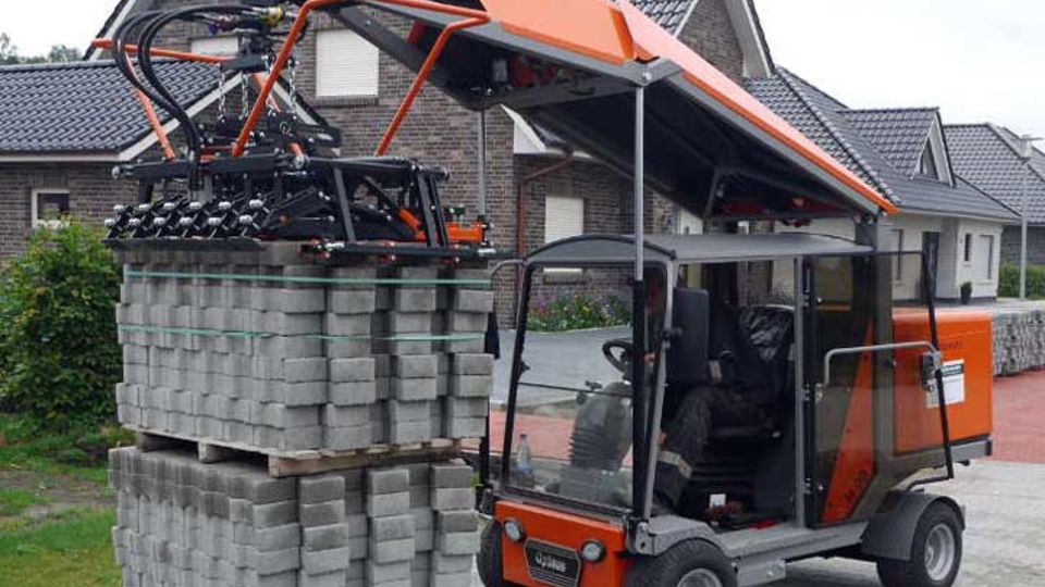 Optimas H 99 Pflasterverlegemaschine