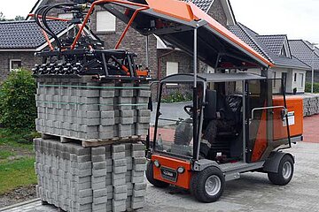 Optimas H 99 Pflasterverlegemaschine