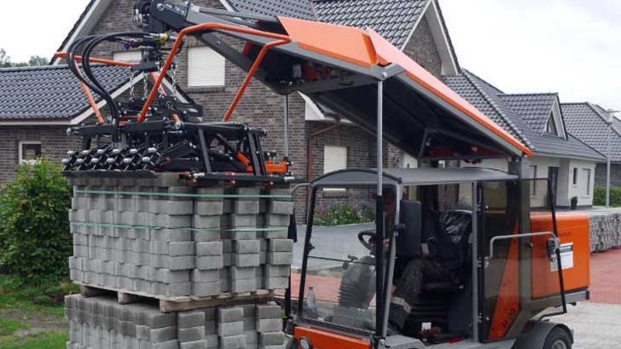 Optimas H 99 Pflasterverlegemaschine