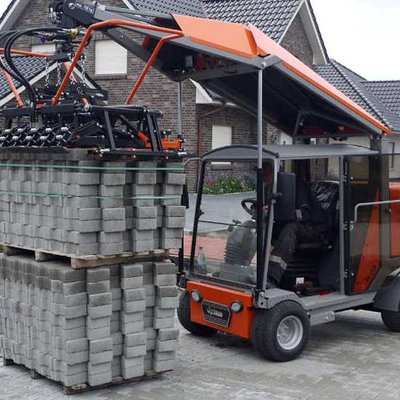Optimas H 99 Pflasterverlegemaschine