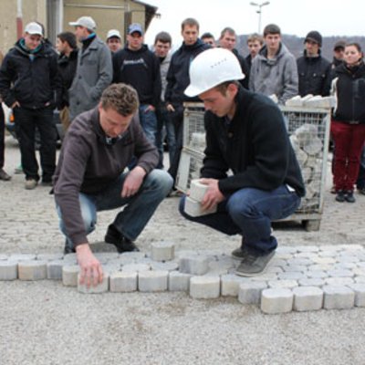 Verlegedemonstration