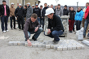 Verlegedemonstration