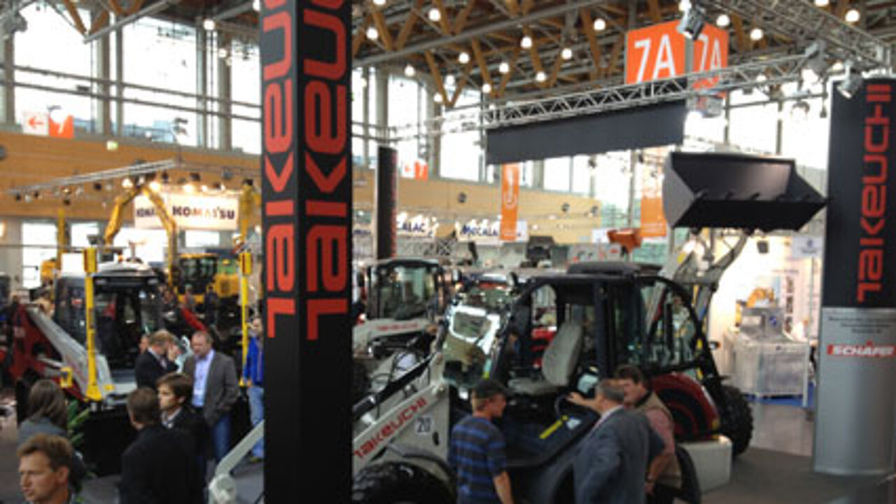 Schäfer - Takeuchi Messestand